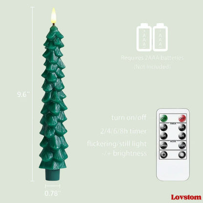 Christmas Tree Flameless Candle Lights
